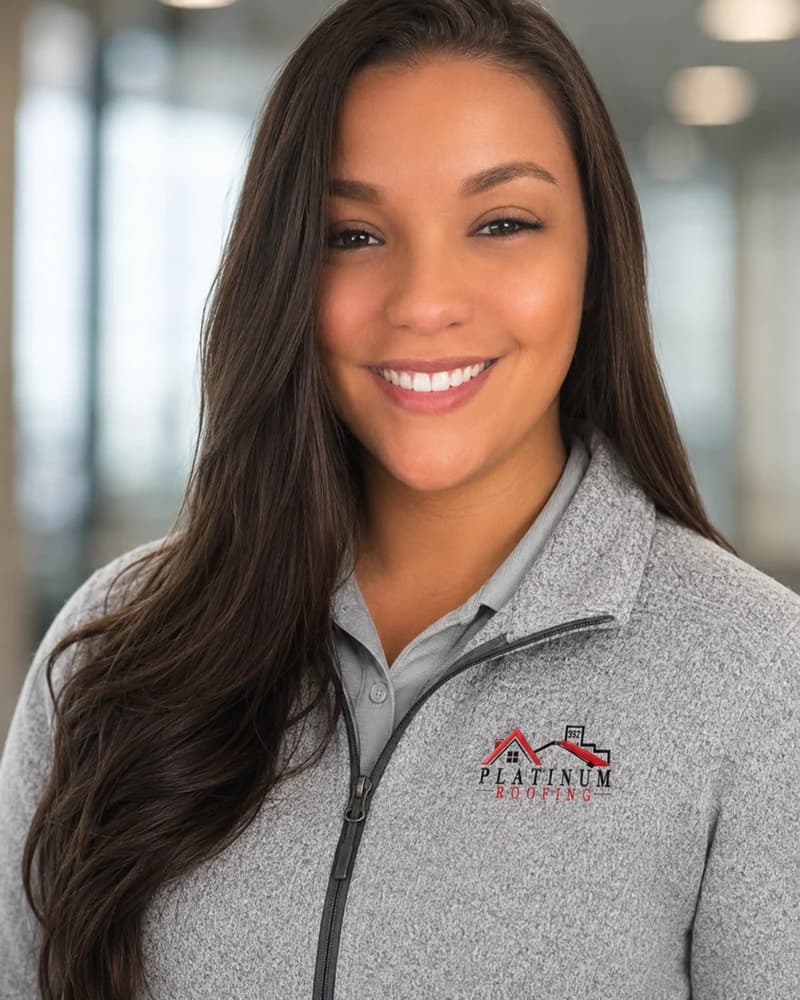 Amy Frix, Office Manager at Platinum Roofing